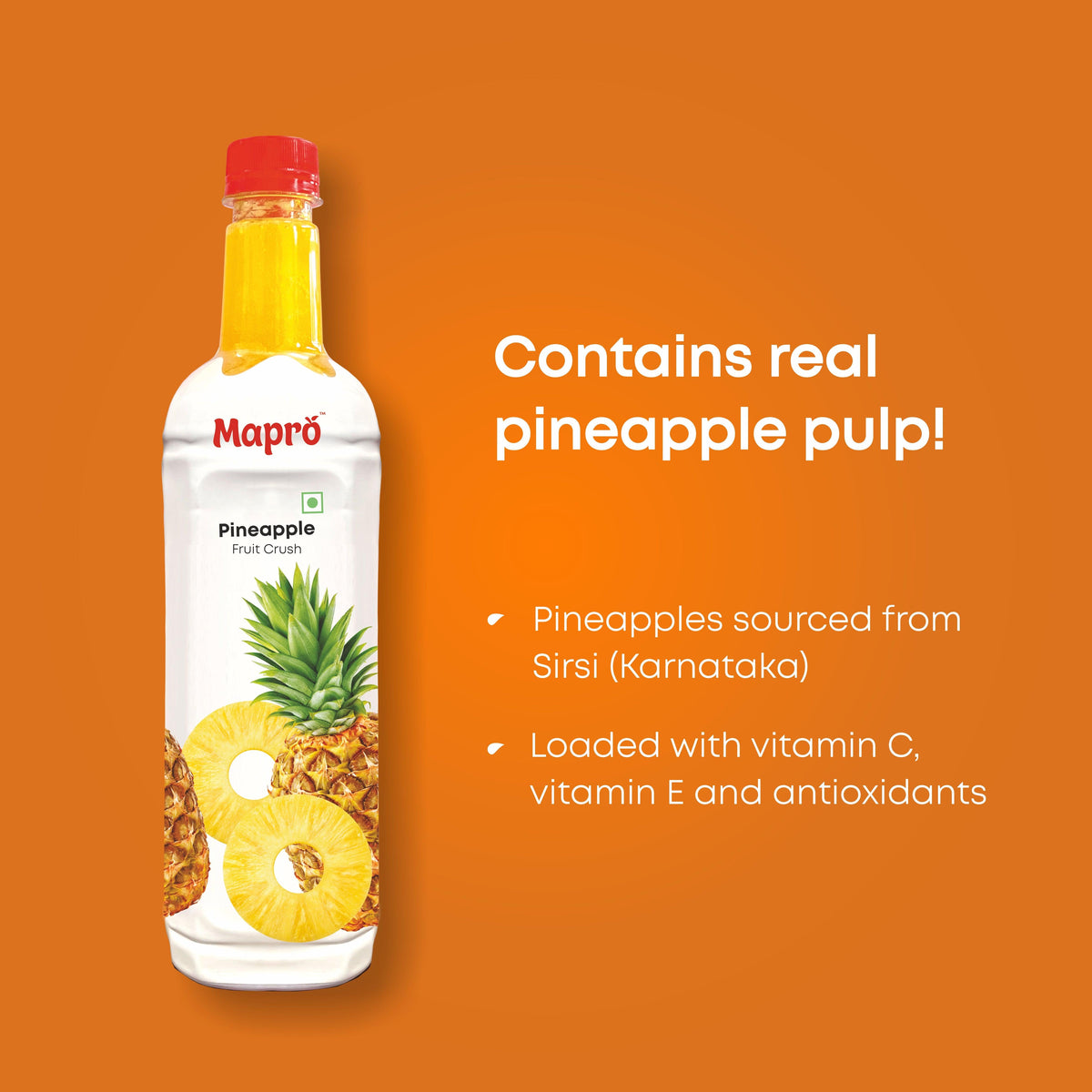 Pineapple Fruit Crush – Mapro