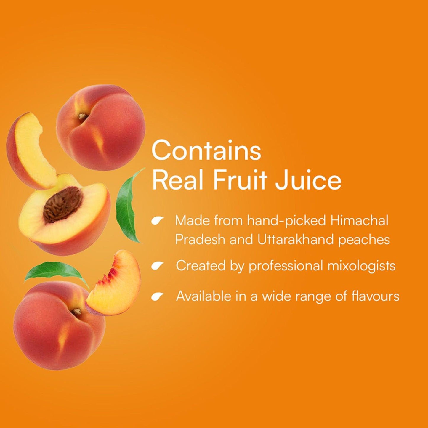 qualities of mapro Peach Syrup