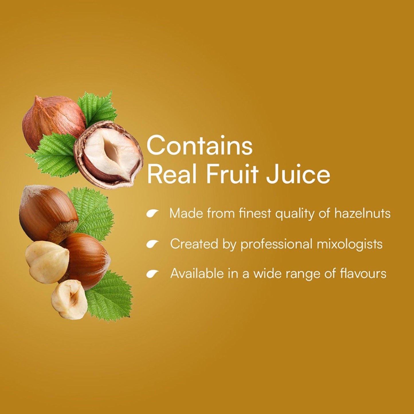 qualities of mapro Hazelnut Syrup